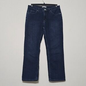 Riders By Lee Women's Jeans 12 P Blue Straight Leg Classic Fit 0597